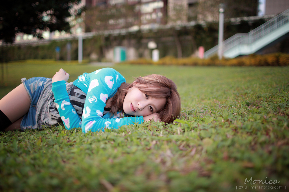 台湾清纯美女-小橘外拍写真 2